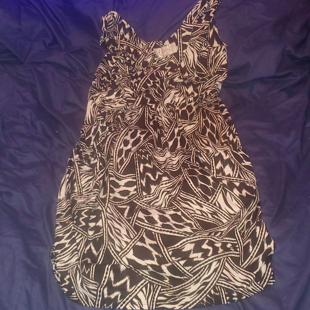 J Valdi black and white size m dress